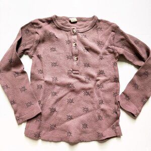 Kate Quinn Organics Girl thermal top 7 years